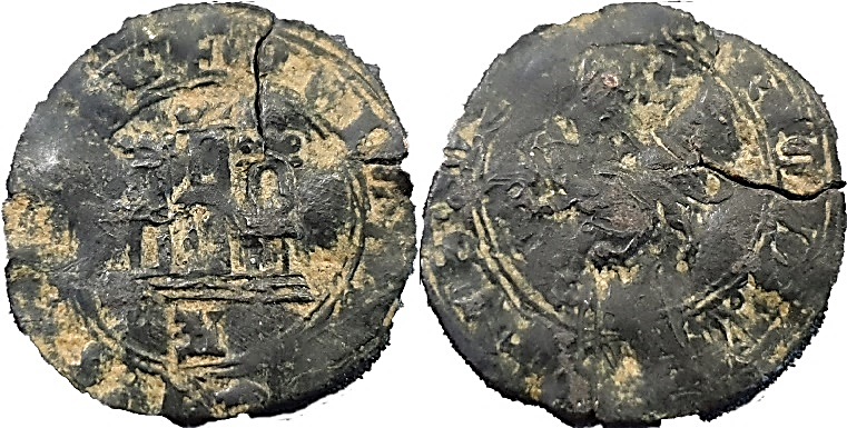 Tipo 22. Maravedí de vellón con castillo y león del Ordenamiento de Madrid de 1462 - Imagen 14