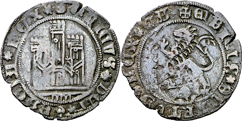 Tipo 22. Maravedí de vellón con castillo y león del Ordenamiento de Madrid de 1462 - Imagen 157