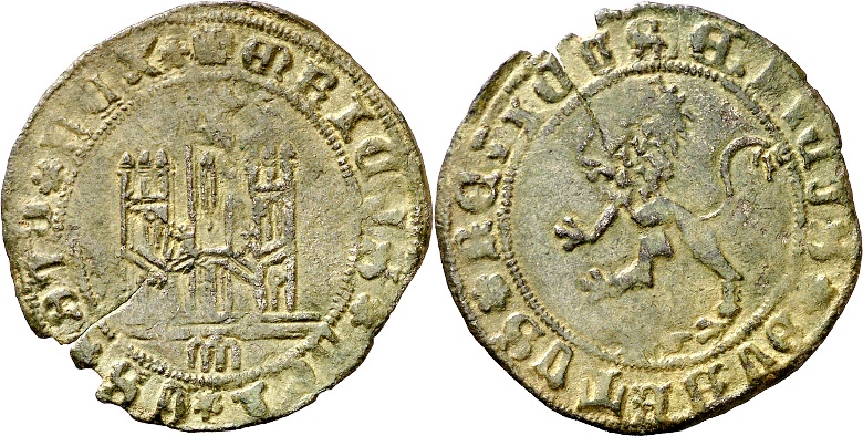 Tipo 22. Maravedí de vellón con castillo y león del Ordenamiento de Madrid de 1462 - Imagen 158