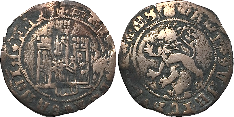 Tipo 22. Maravedí de vellón con castillo y león del Ordenamiento de Madrid de 1462 - Imagen 161