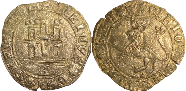 Tipo 22. Maravedí de vellón con castillo y león del Ordenamiento de Madrid de 1462 - Imagen 17