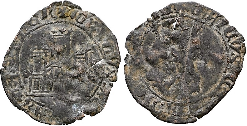 Tipo 22. Maravedí de vellón con castillo y león del Ordenamiento de Madrid de 1462 - Imagen 178