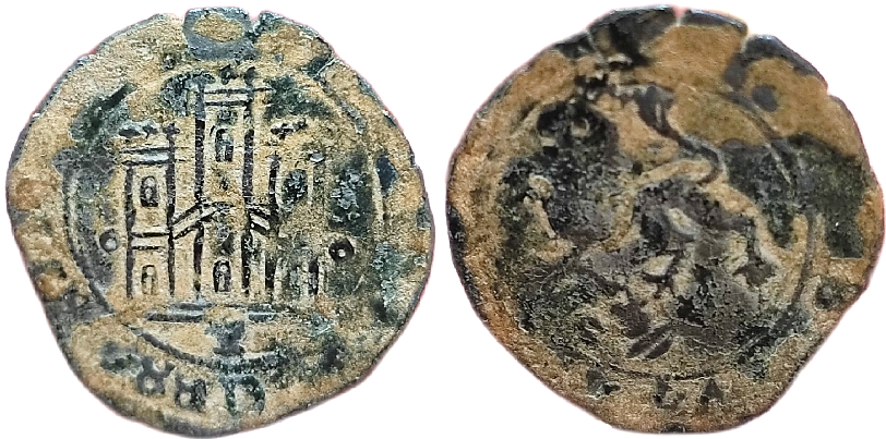 Tipo 22. Maravedí de vellón con castillo y león del Ordenamiento de Madrid de 1462 - Imagen 179