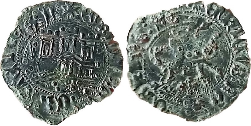 Tipo 22. Maravedí de vellón con castillo y león del Ordenamiento de Madrid de 1462 - Imagen 187