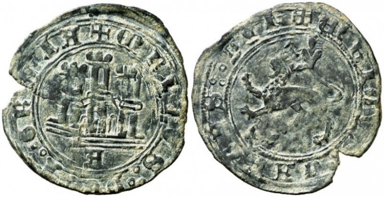 Tipo 22. Maravedí de vellón con castillo y león del Ordenamiento de Madrid de 1462 - Imagen 19