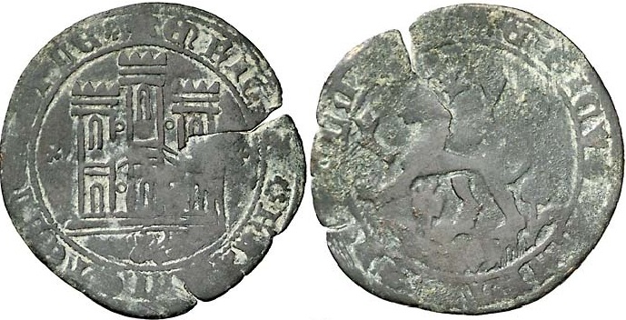 Tipo 22. Maravedí de vellón con castillo y león del Ordenamiento de Madrid de 1462 - Imagen 190