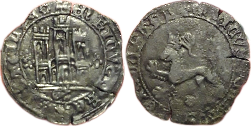 Tipo 22. Maravedí de vellón con castillo y león del Ordenamiento de Madrid de 1462 - Imagen 195