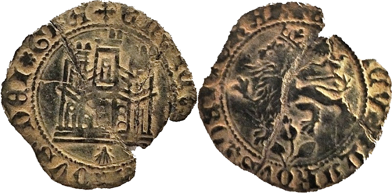 Tipo 22. Maravedí de vellón con castillo y león del Ordenamiento de Madrid de 1462 - Imagen 197