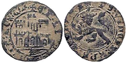 Tipo 22. Maravedí de vellón con castillo y león del Ordenamiento de Madrid de 1462 - Imagen 23