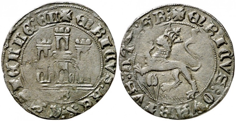 Tipo 22. Maravedí de vellón con castillo y león del Ordenamiento de Madrid de 1462 - Imagen 28