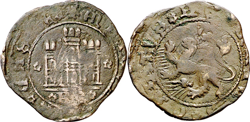 Tipo 22. Maravedí de vellón con castillo y león del Ordenamiento de Madrid de 1462 - Imagen 40