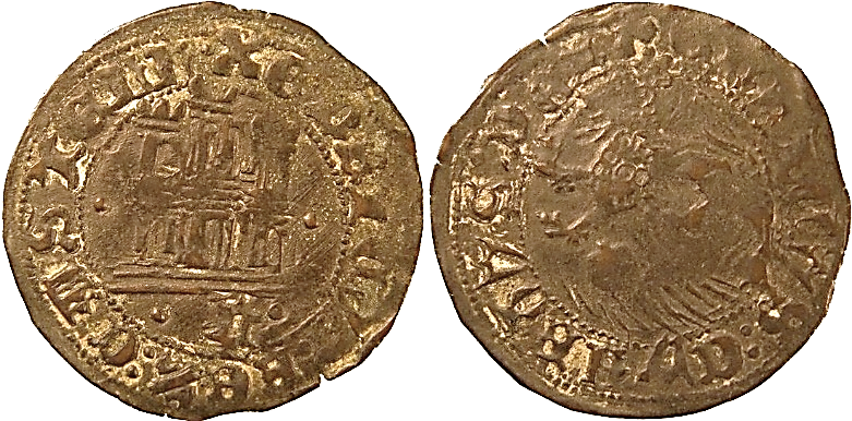 Tipo 22. Maravedí de vellón con castillo y león del Ordenamiento de Madrid de 1462 - Imagen 63