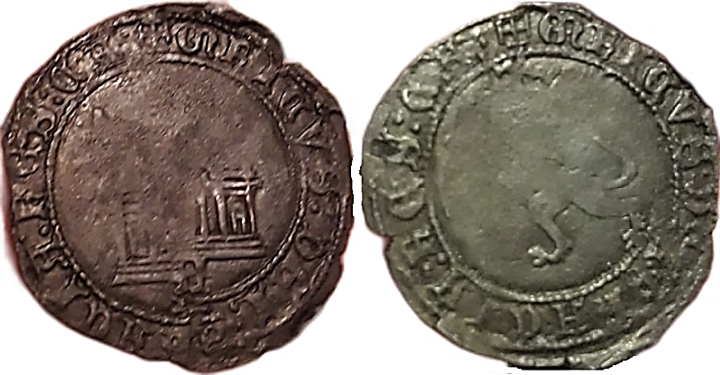 Tipo 22. Maravedí de vellón con castillo y león del Ordenamiento de Madrid de 1462 - Imagen 8