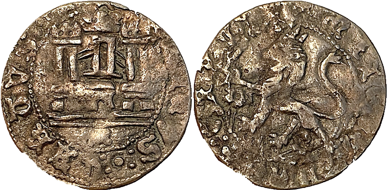 Tipo 22. Maravedí de vellón con castillo y león del Ordenamiento de Madrid de 1462 - Imagen 87