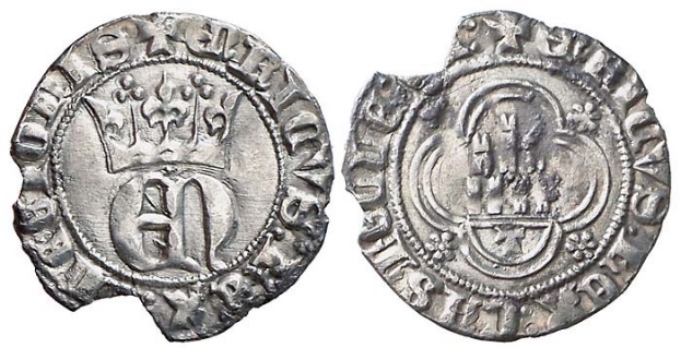 Tipo 23. Medio de Real de Plata con “EN” coronadas. - Imagen 34