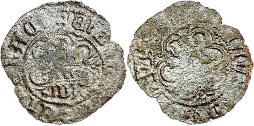 Tipo 24. Media Blanca de vellón con castillo y león, con lóbulos del Ordenamiento de Madrid de 1462 - Imagen 34