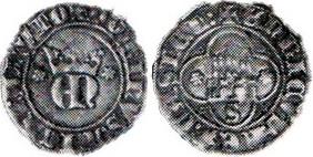 Tipo 24. Tercio de Real de Plata con “EN” coronadas - Imagen 1