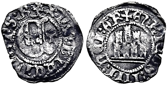 Tipo 25. Cuarto de Real con letra “E” y castillo - Imagen 2