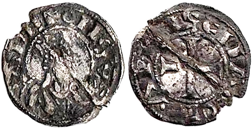 Tipo 25. Dinero santiagués del busto de “Adefonsvs” - Imagen 1