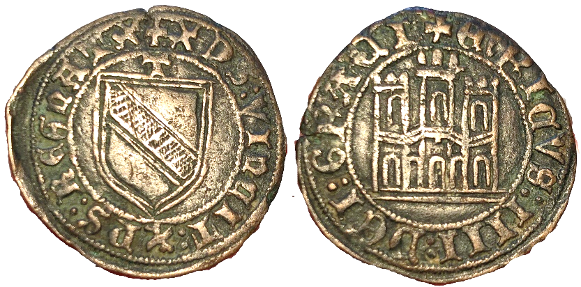 Tipo 26. Blanca de la Banda de vellón - Imagen 1