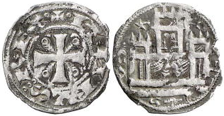 Tipo 26. Dinero del Gran Castillo Castellano - Imagen 3