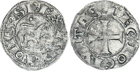 Tipo 26. Dinero leonés del león de “Adefonsvs” - Imagen 1