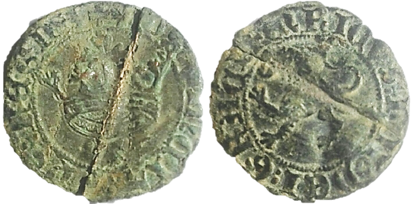 Tipo 27. Maravedí o Blanca de la Corona y el León - Imagen 3