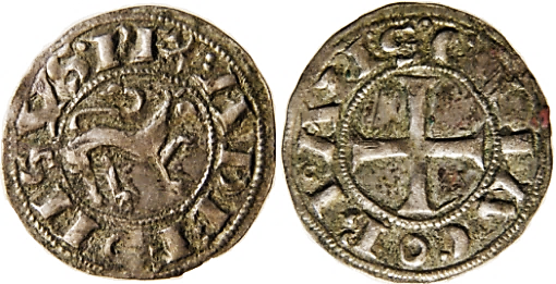 Tipo 28. Dinero santiagués del león de “Adefonsvs” - Imagen 3