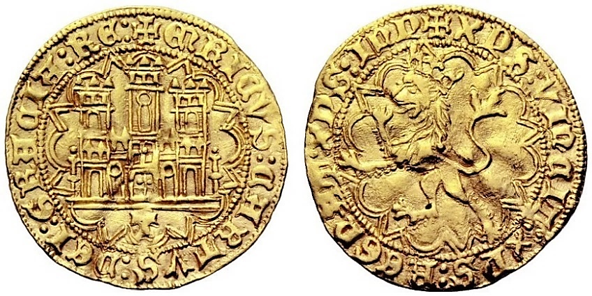 Tipo 28. Enrique Castellano de oro - Imagen 22