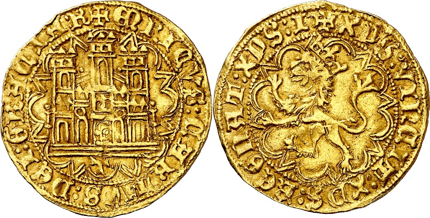 Tipo 28. Enrique Castellano de oro - Imagen 25