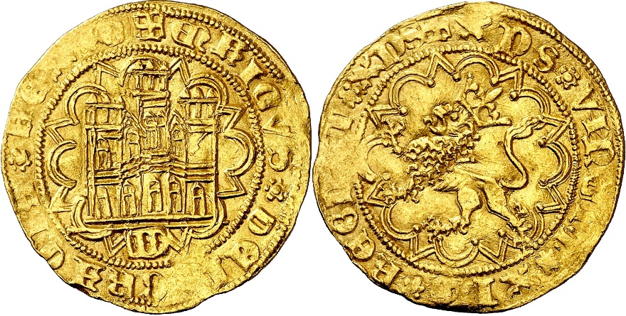 Tipo 28. Enrique Castellano de oro - Imagen 38