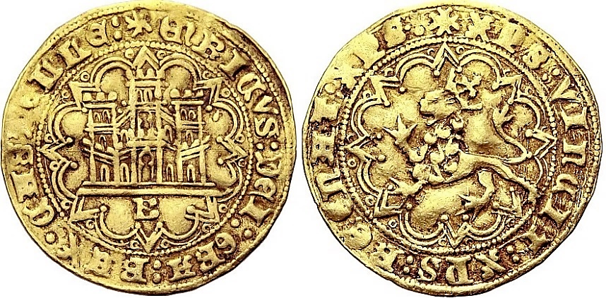 Tipo 28. Enrique Castellano de oro - Imagen 4