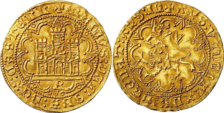 Tipo 28. Enrique Castellano de oro - Imagen 7