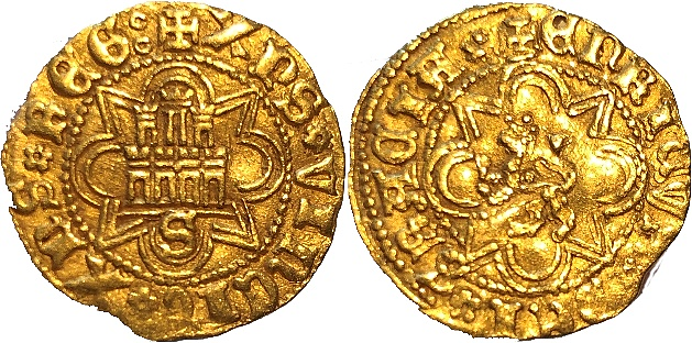 Tipo 29. Medio Enrique Castellano de oro - Imagen 10