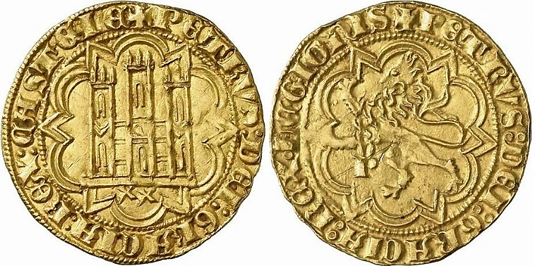 Tipo 3. Dobla Castellana de oro de a 20 maravedís - Imagen 10