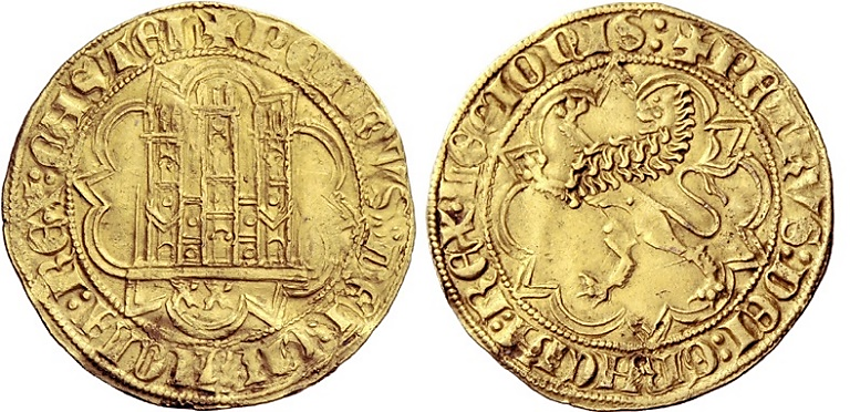 Tipo 3. Dobla Castellana de oro de a 20 maravedís - Imagen 5