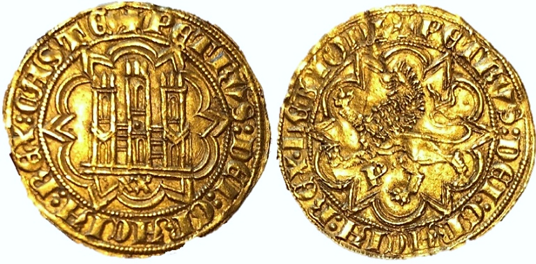 Tipo 3. Dobla Castellana de oro de a 20 maravedís - Imagen 8