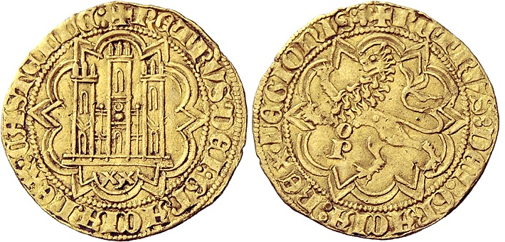 Tipo 3. Dobla Castellana de oro de a 20 maravedís - Imagen 9