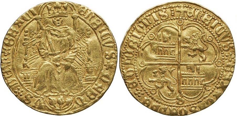 Tipo 3. Enrique de la Silla Alta y Baja de oro - Imagen 35