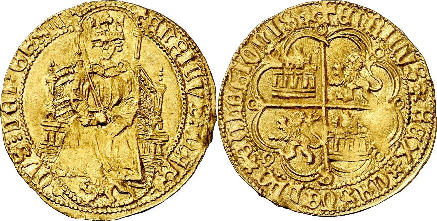 Tipo 3. Enrique de la Silla Alta y Baja de oro - Imagen 36