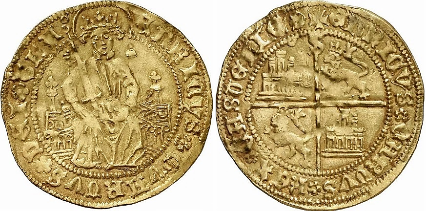 Tipo 3. Enrique de la Silla Alta y Baja de oro - Imagen 44