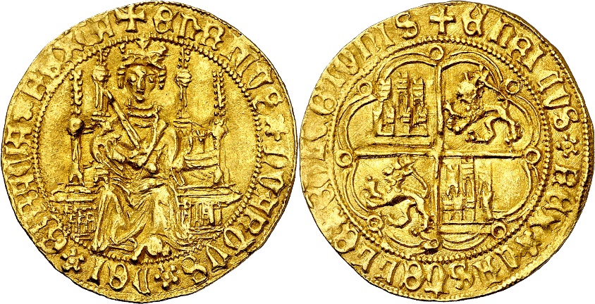 Tipo 3. Enrique de la Silla Alta y Baja de oro - Imagen 49