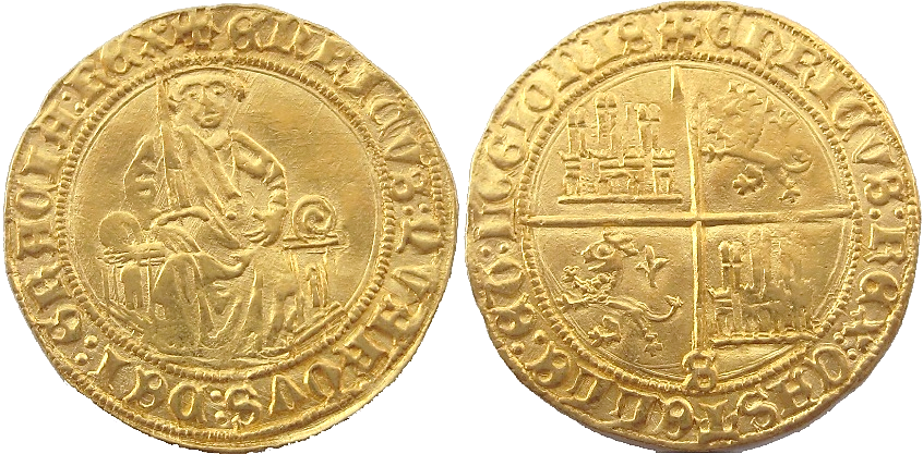 Tipo 3. Enrique de la Silla Alta y Baja de oro - Imagen 65