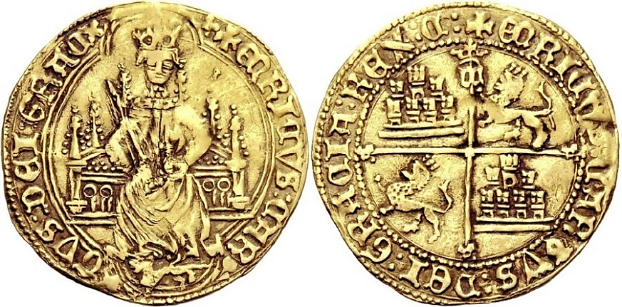 Tipo 3. Enrique de la Silla Alta y Baja de oro - Imagen 9