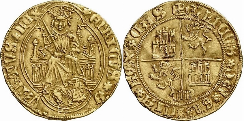 Tipo 3. Enrique de la Silla Alta y Baja de oro - Imagen 96