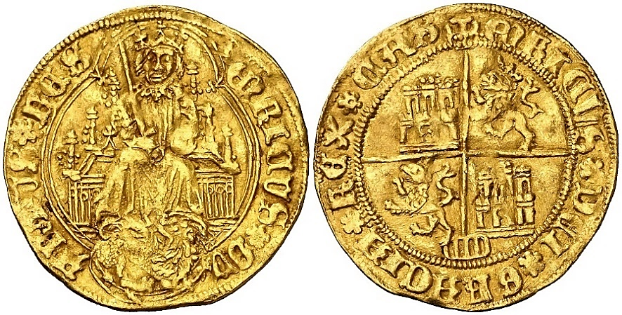 Tipo 3. Enrique de la Silla Alta y Baja de oro - Imagen 99