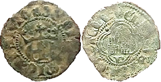 Tipo 3. Medio Real de Vellón con “EN” Coronadas - Imagen 1