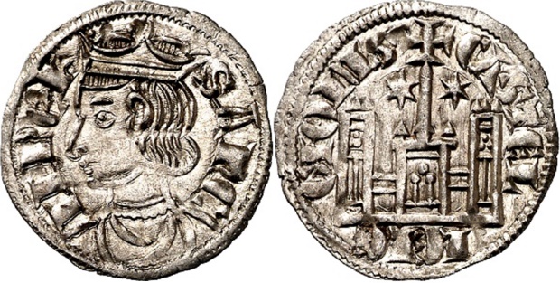 Tipo 3. “Moneda Coronada” del rey Sancho - Imagen 140
