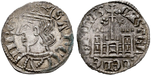 Tipo 3. “Moneda Coronada” del rey Sancho - Imagen 149