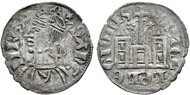 Tipo 3. “Moneda Coronada” del rey Sancho - Imagen 155